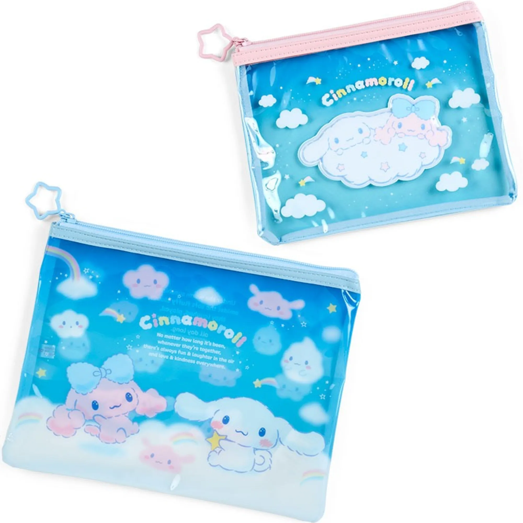 Japan Original Cinnamoroll 2-Piece Pouch Set (Poron Cloud Series)