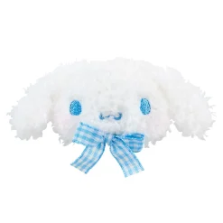 Japan Original Cinnamoroll Plush Hair Clip (Gingham Bow)