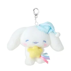 Japan Original Cinnamoroll Plush Keychain Mascot (Time for Bed Series)