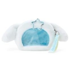 Japan Original Cinnamoroll Plush Mini Face Pouch