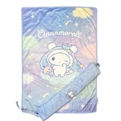 Global Original Cinnamoroll Reversible Throw Blanket & Neck Pillow (Pastel Daydream Series)
