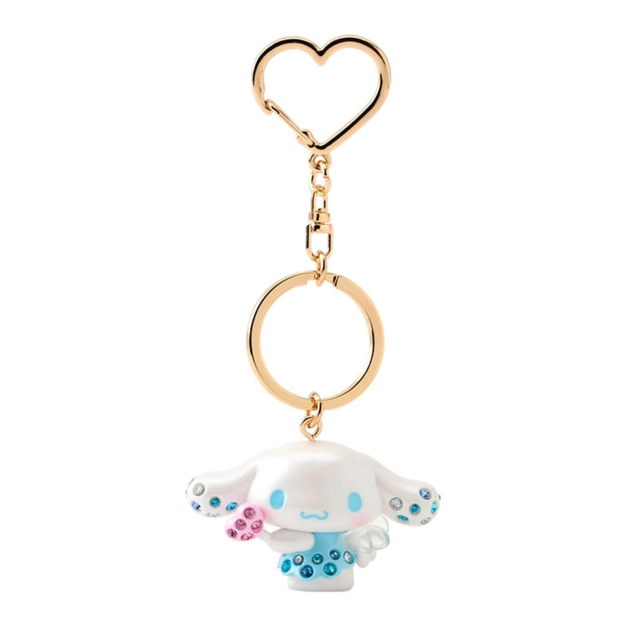 Japan Original Cinnamoroll Sparkle Keychain (Dreaming Angel Series Pt 2)