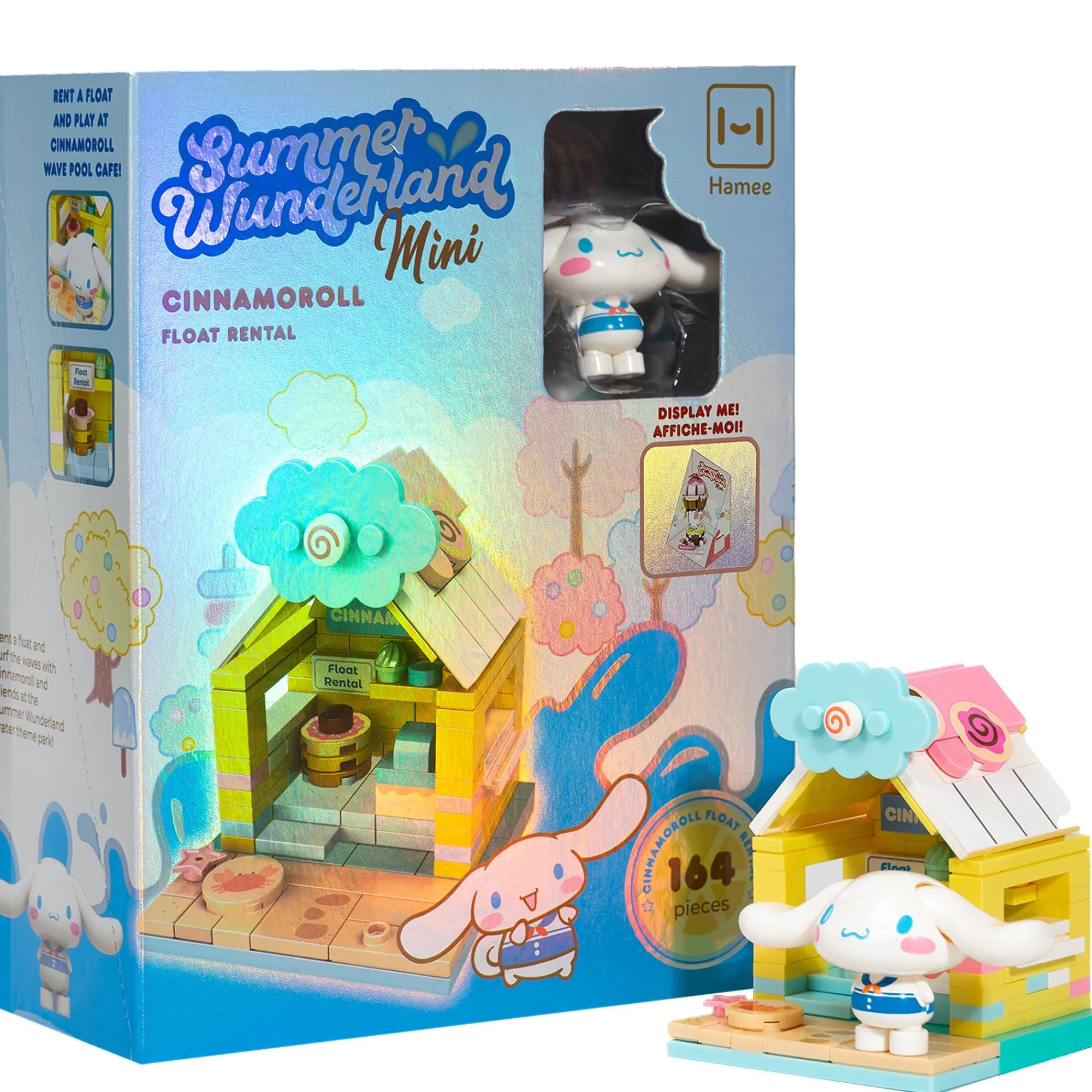 Hamee.com - Hamee US Cinnamoroll Summer Wunderland Mini Building Blocks (Float Rental)