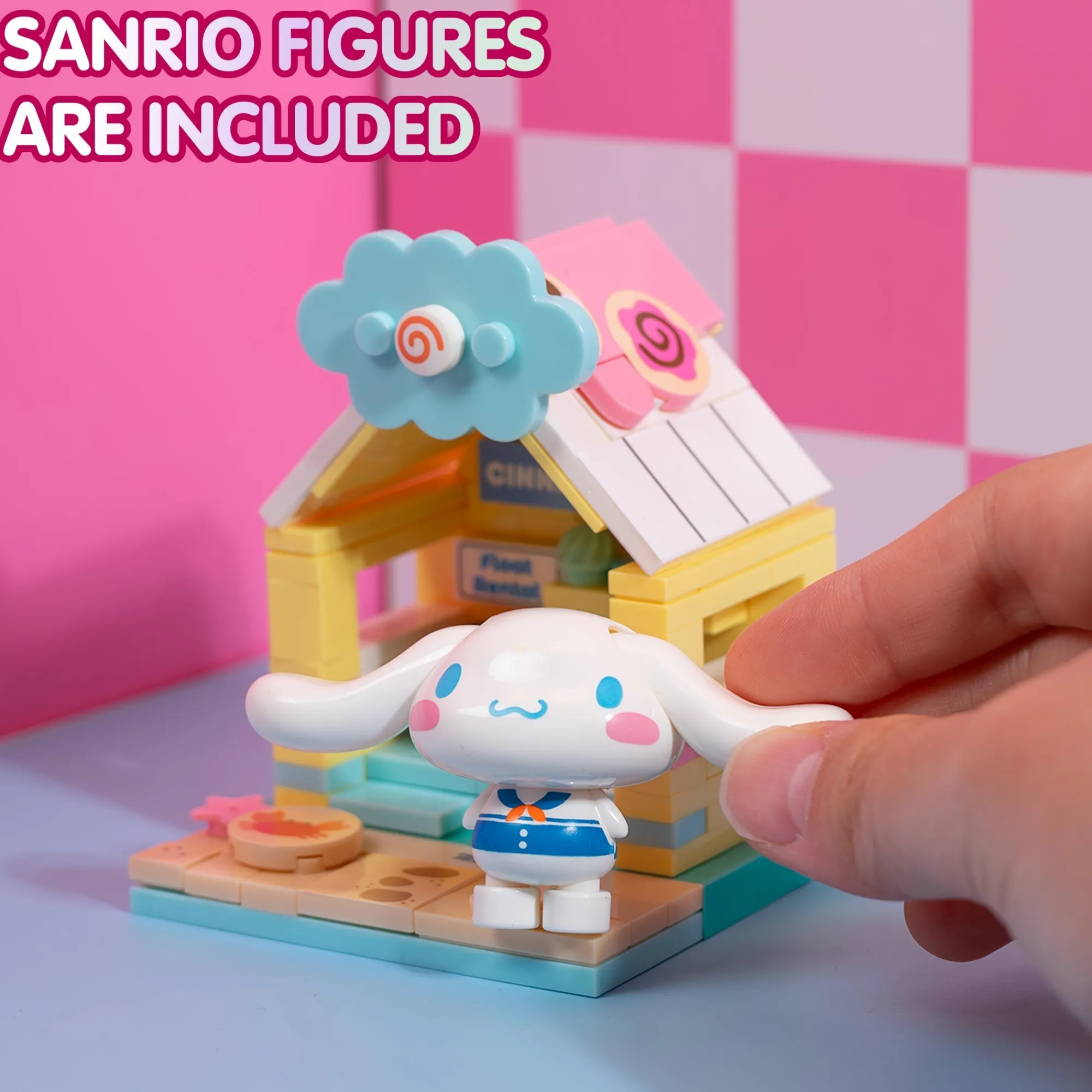 Hamee.com - Hamee US Cinnamoroll Summer Wunderland Mini Building Blocks (Float Rental)