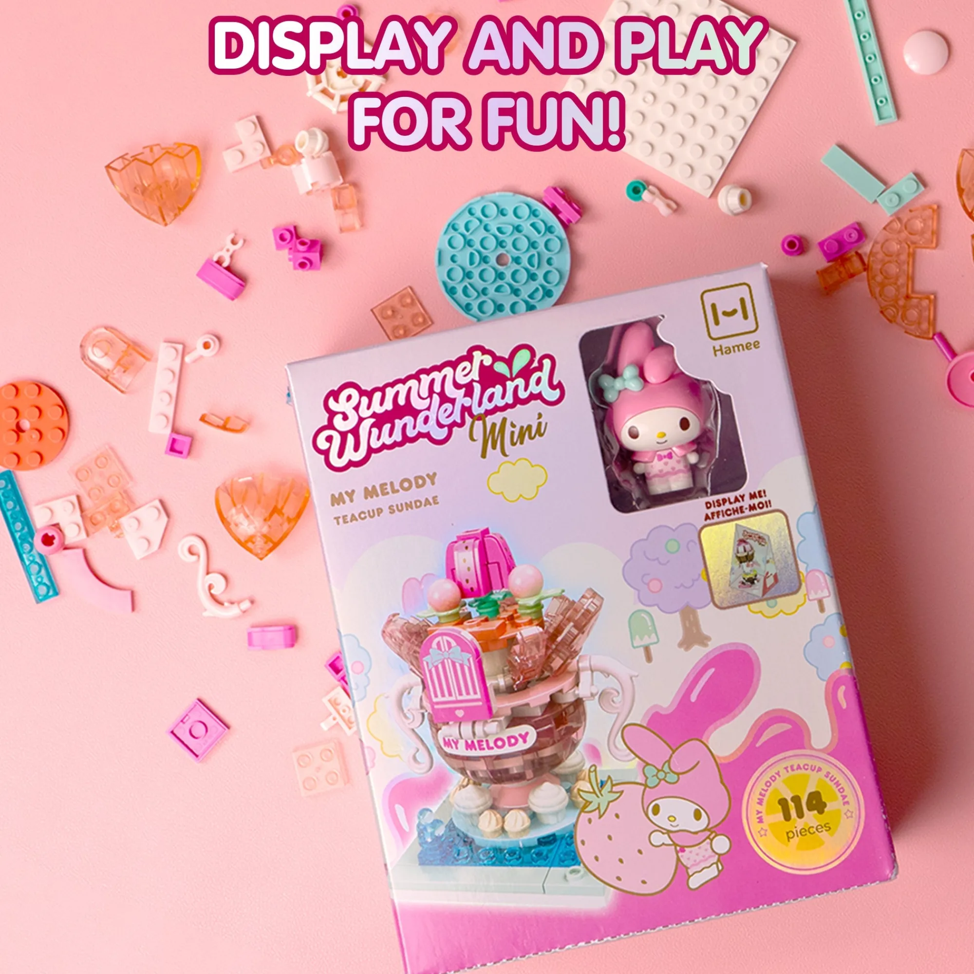 Hamee.com - Hamee US Cinnamoroll Summer Wunderland Mini Building Blocks (Float Rental)