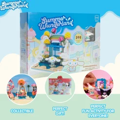 Hamee.com - Hamee US Cinnamoroll Summer Wunderland Theme Park Building Blocks (Wave Pool Café)