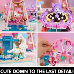 Hamee.com - Hamee US Cinnamoroll Summer Wunderland Theme Park Building Blocks (Wave Pool Café)