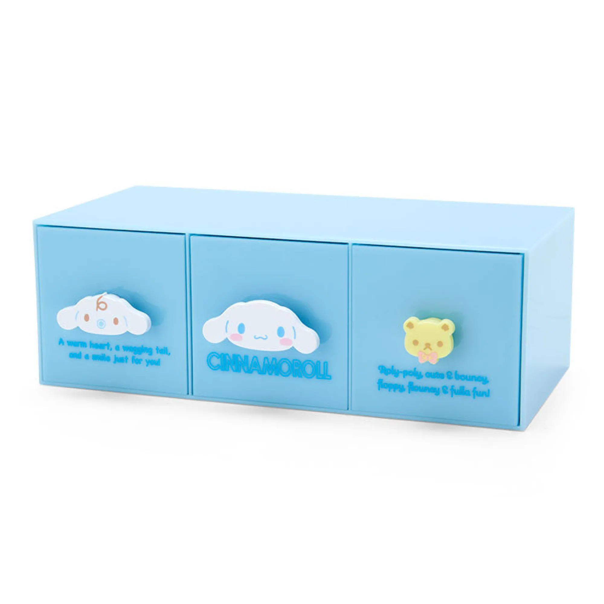 Japan Original Cinnamoroll 3-Tier Besties Stacking Container