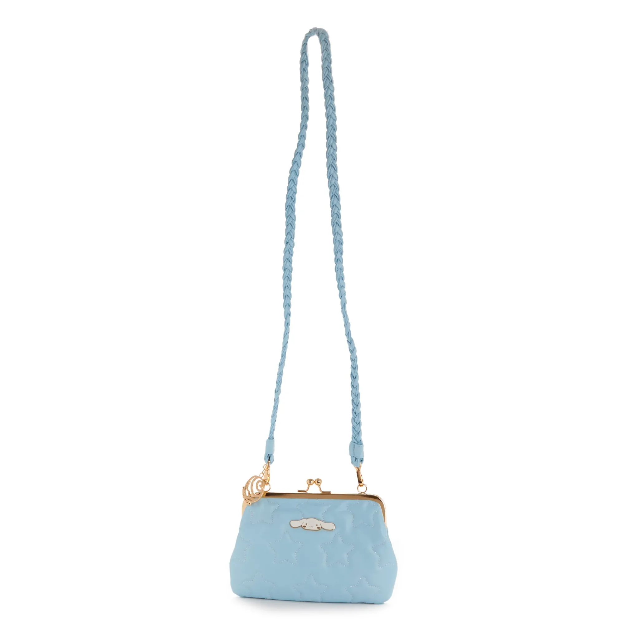 Global Original Cinnamoroll 2-Way Quilted Kiss Knob Handbag