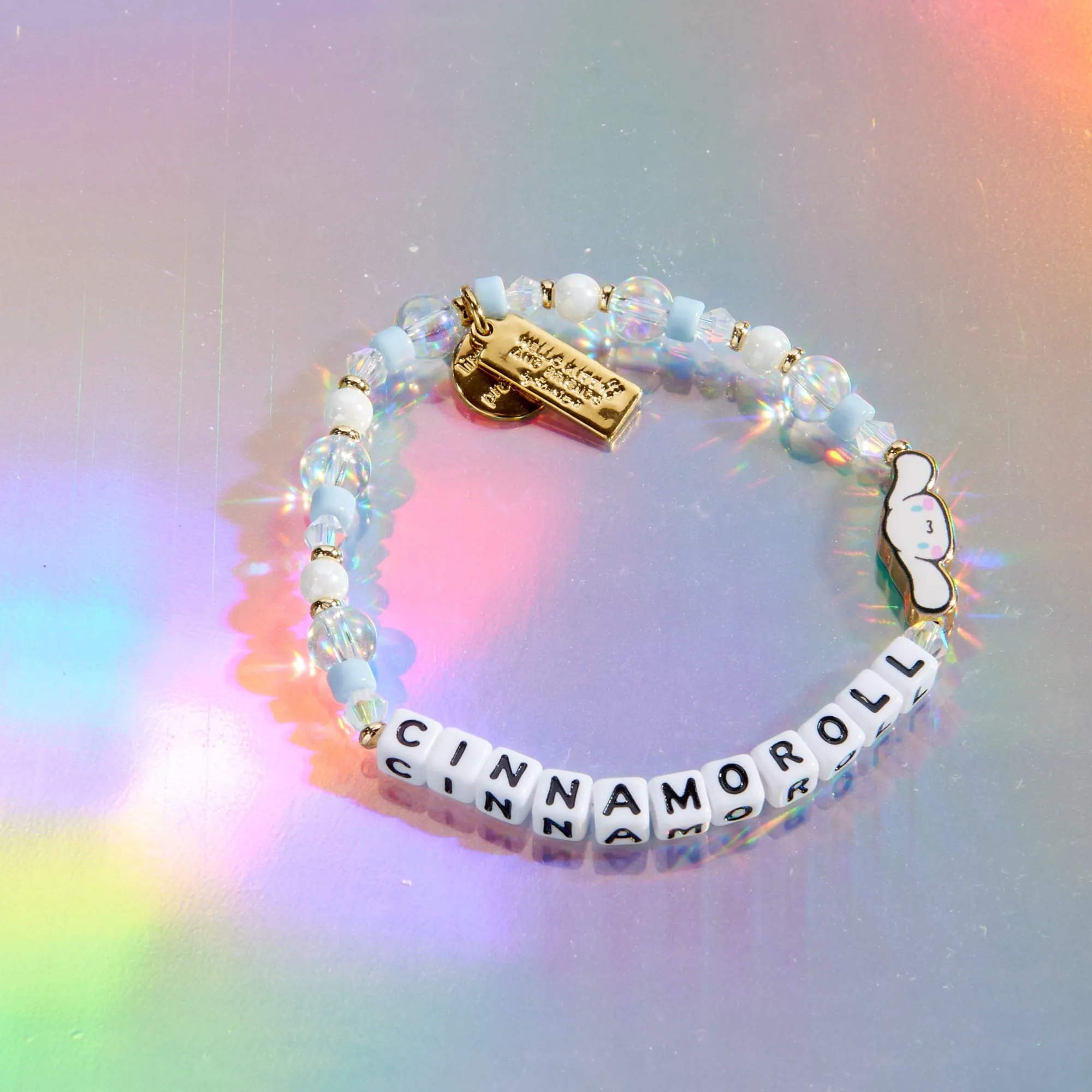 LITTLE WORDS PROJECT Cinnamoroll x Beaded Bracelet