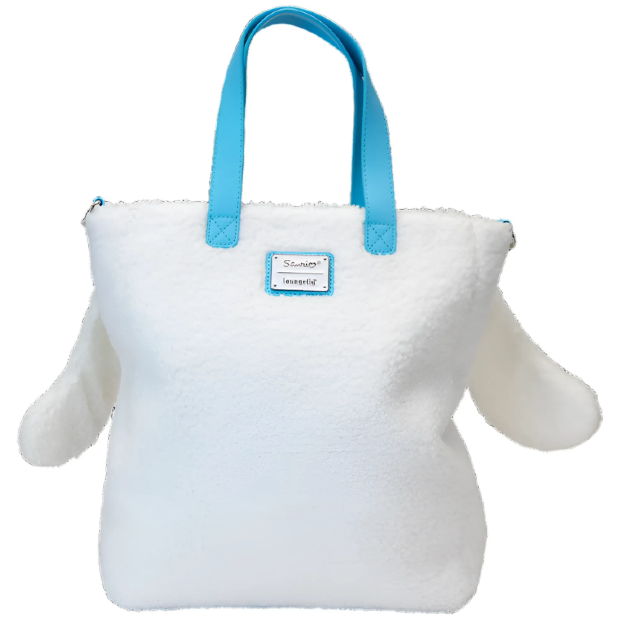 LOUNGEFLY Cinnamoroll x Sherpa Tote Bag With Coin Bag