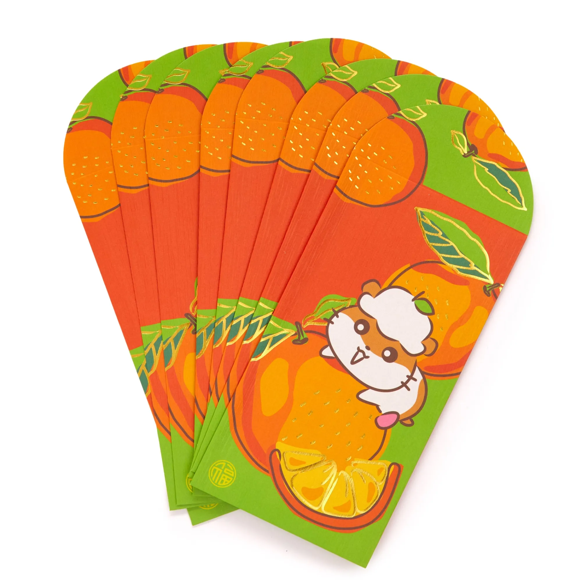 Global Original Corocorokuririn 8-pc Vertical Enclosure Envelopes (Abstract)