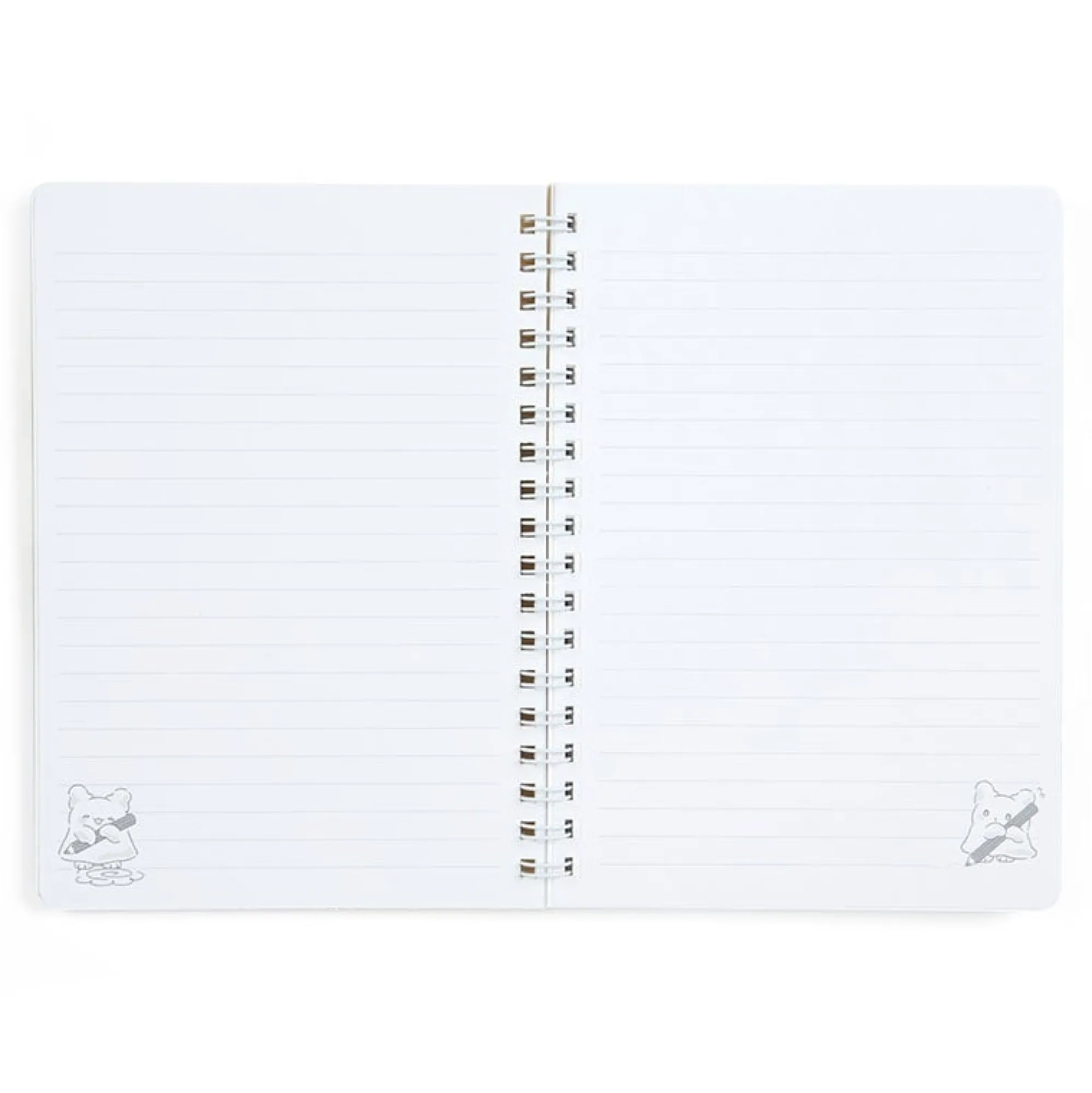Japan Original Hanamaruobake Lined Notebook (Elastic Closure)