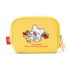 Japan Original Hanamaruobake Mini Zipper Pouch (I Love Sweets Series)