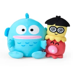 Japan Original Hangyodon & Friends Better Together Throw Pillow Duo