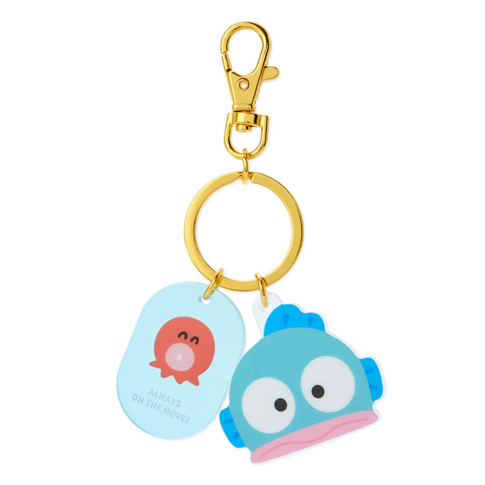 Japan Original Hangyodon Besties Keychain