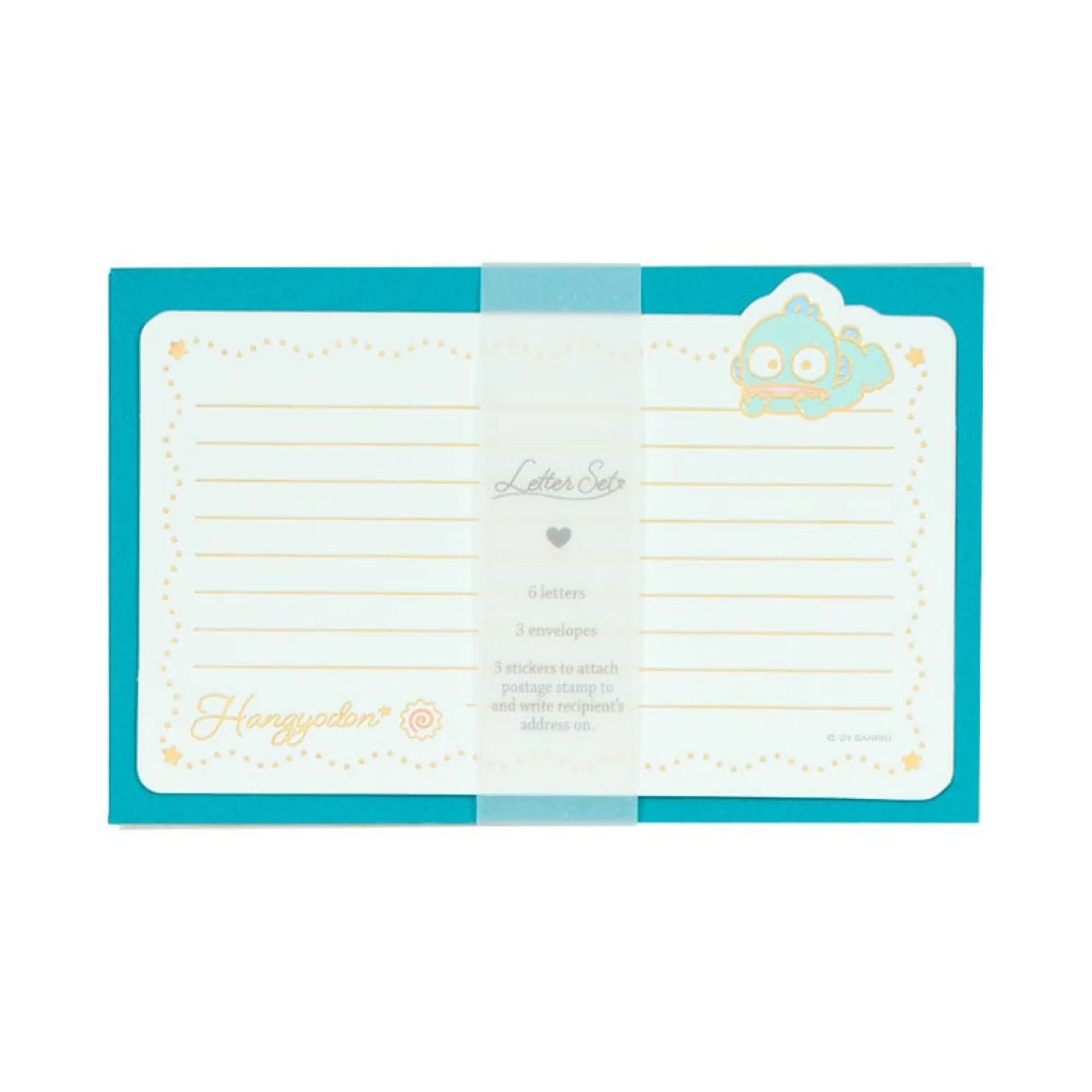 Japan Original Hangyodon Classic Enclosure Letter Set