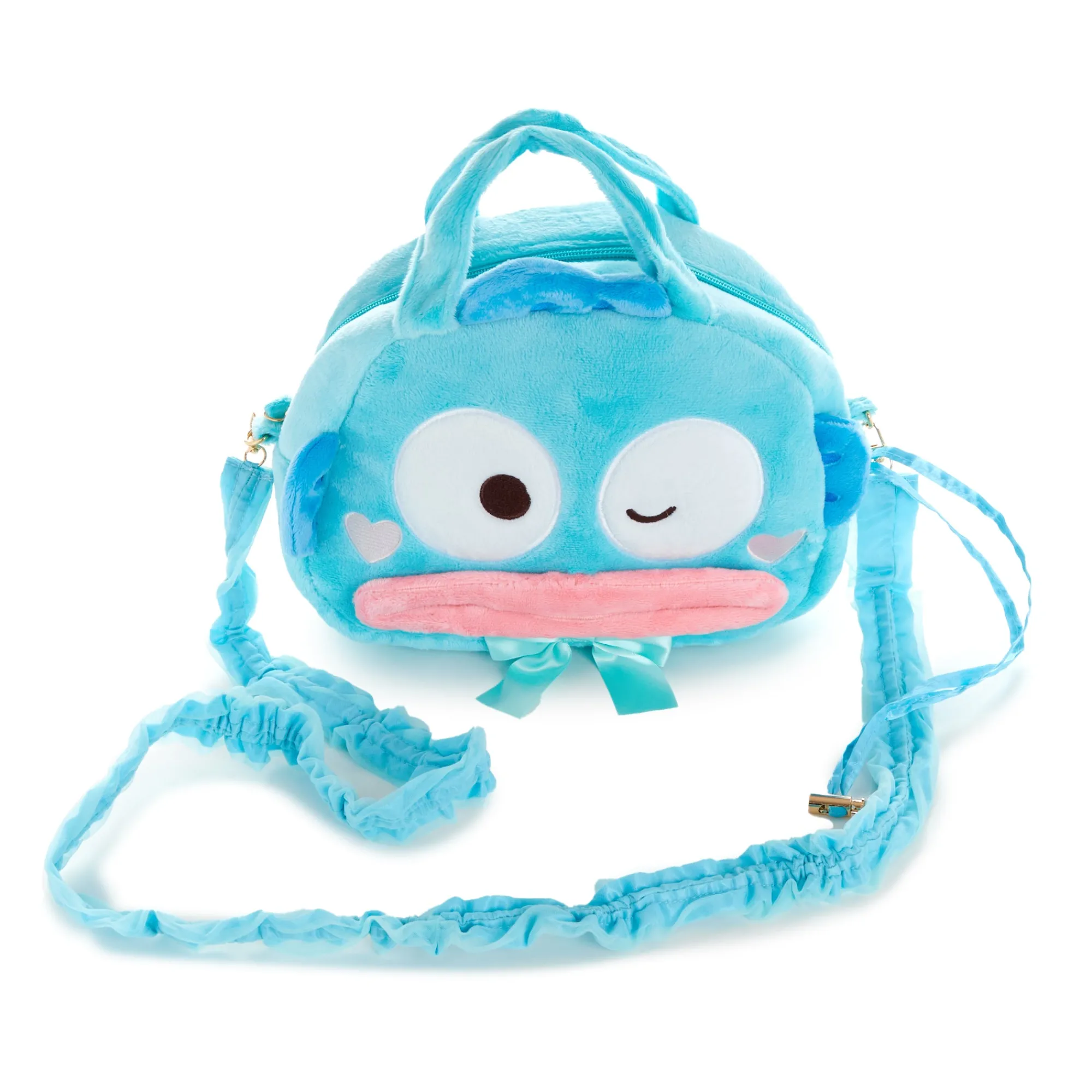 Global Original Hangyodon 2-Way Plush Crossbody Bag (Wink Series)