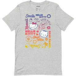 Printful Hello Kitty & Dear Daniel Good Vibes Tee