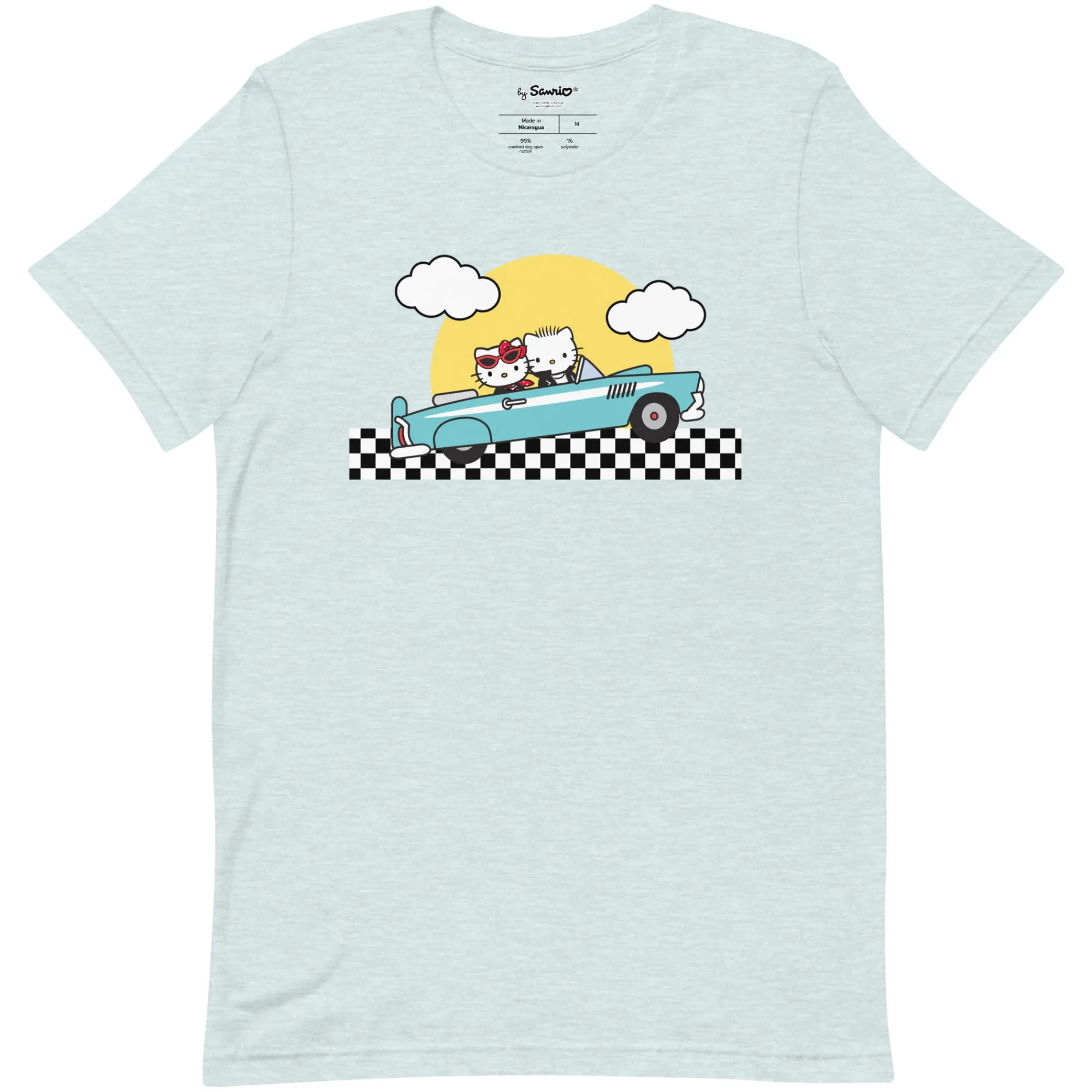 Printful Hello Kitty & Dear Daniel Sunset Drive Tee