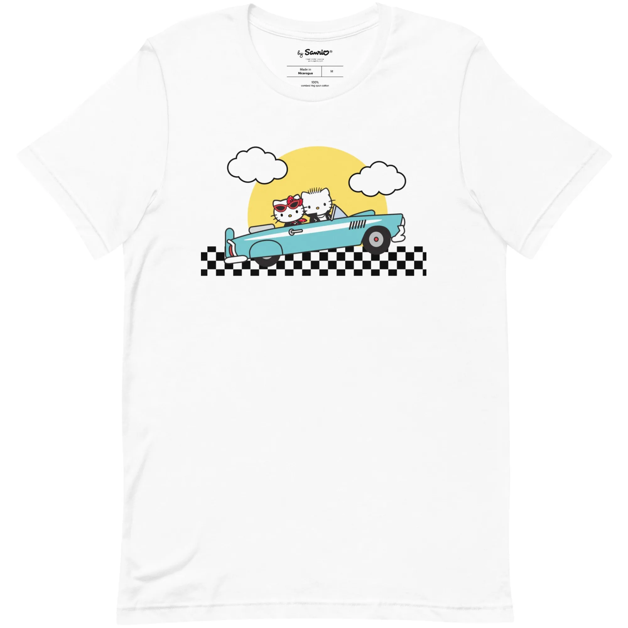Printful Hello Kitty & Dear Daniel Sunset Drive Tee
