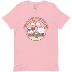 Printful Hello Kitty & Dear Daniel Milkshake Tee