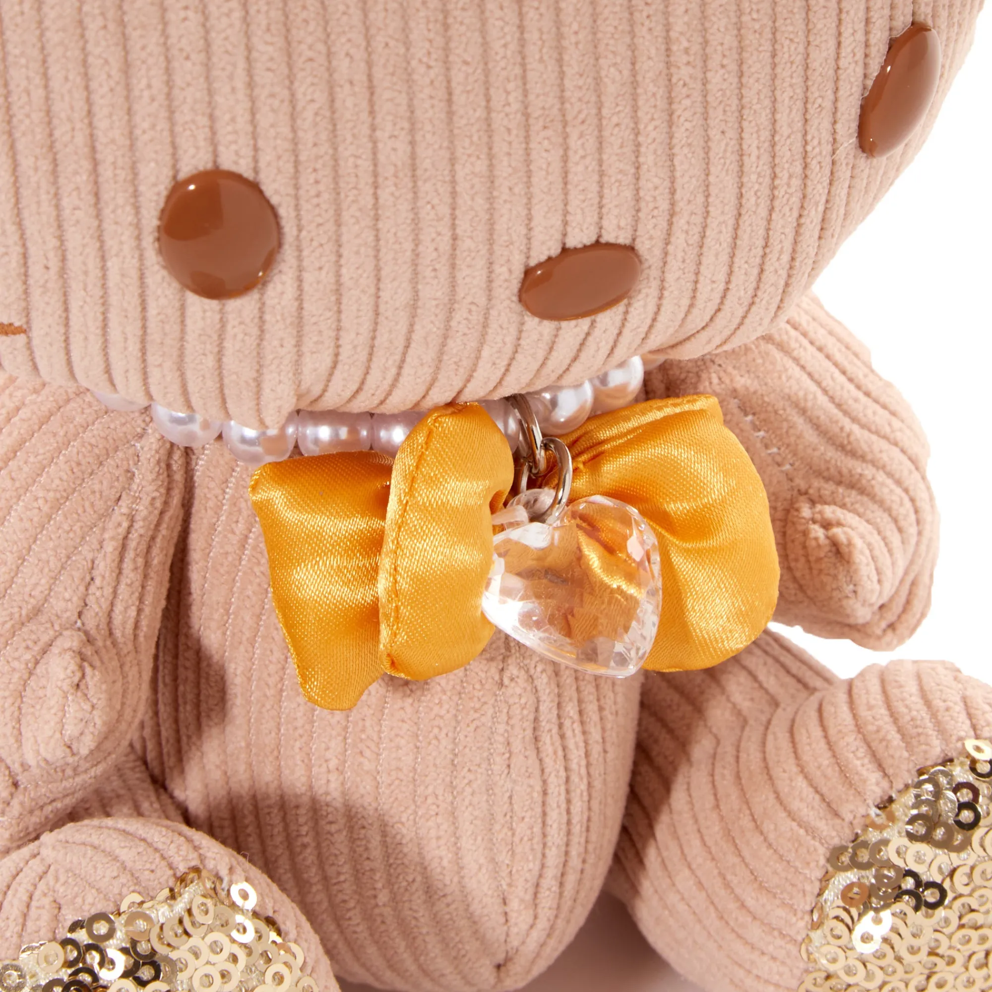 NAKAJIMA CORPORATION Hello Kitty 7" Jewel Plush (Brown)
