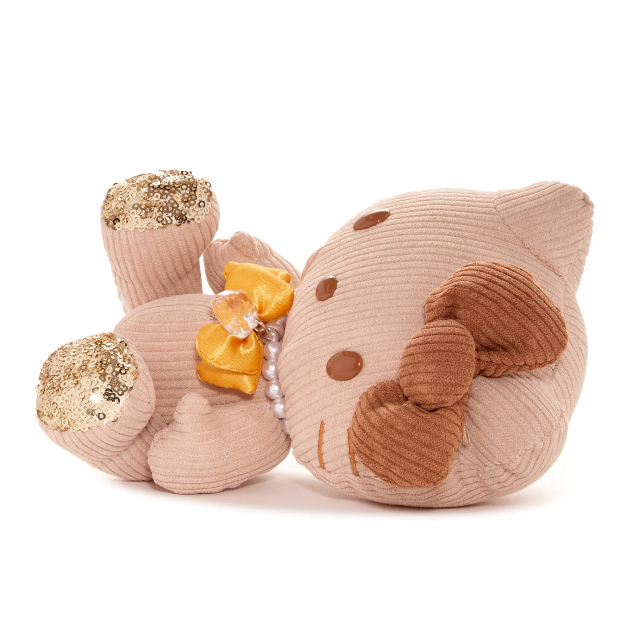 NAKAJIMA CORPORATION Hello Kitty 7" Jewel Plush (Brown)