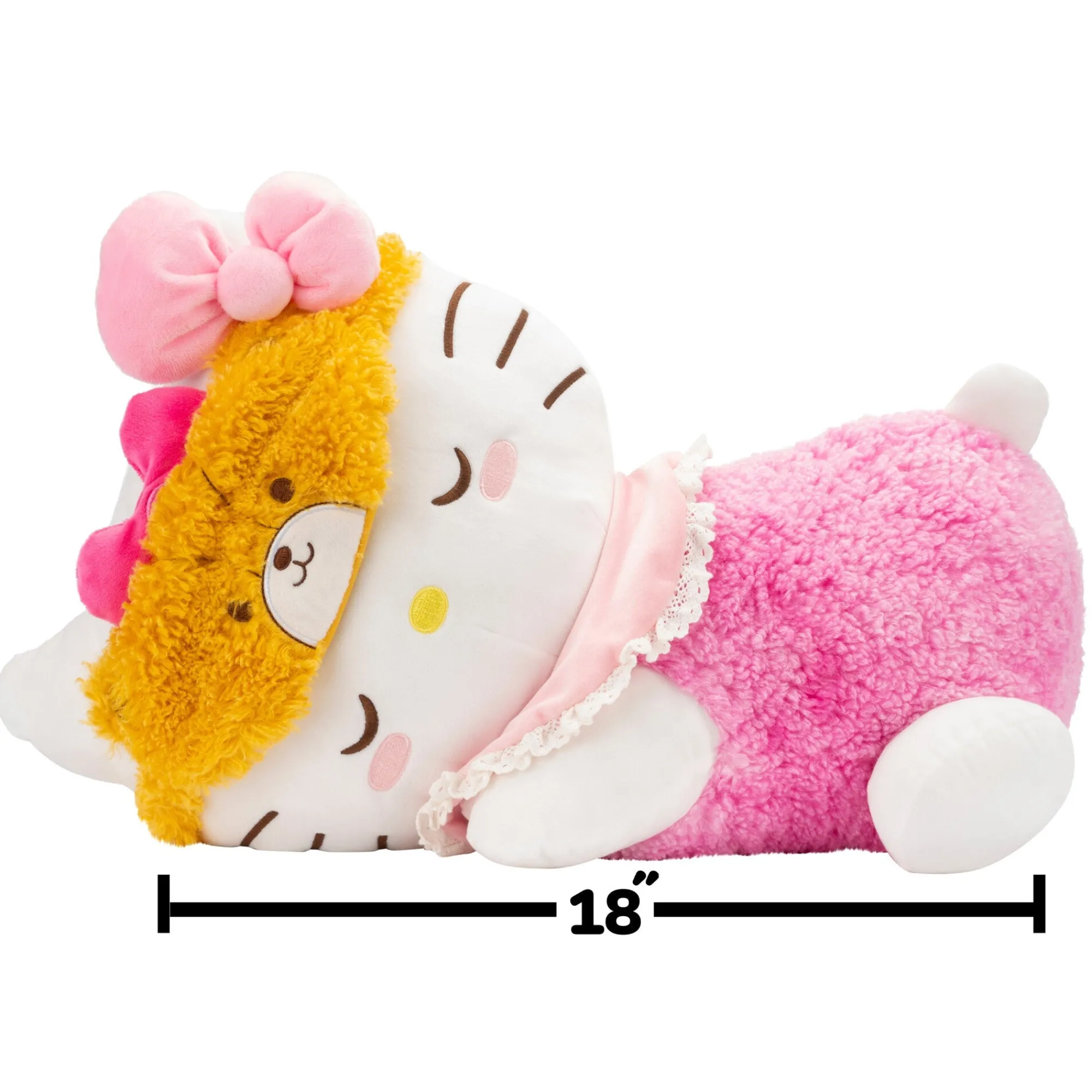Jazwares Hello Kitty 18" Large Sherpa Plush (Slumber Series)