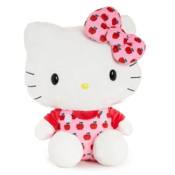 NAKAJIMA CORPORATION Hello Kitty 15" Pink Overalls Large Plush (Apples Series)