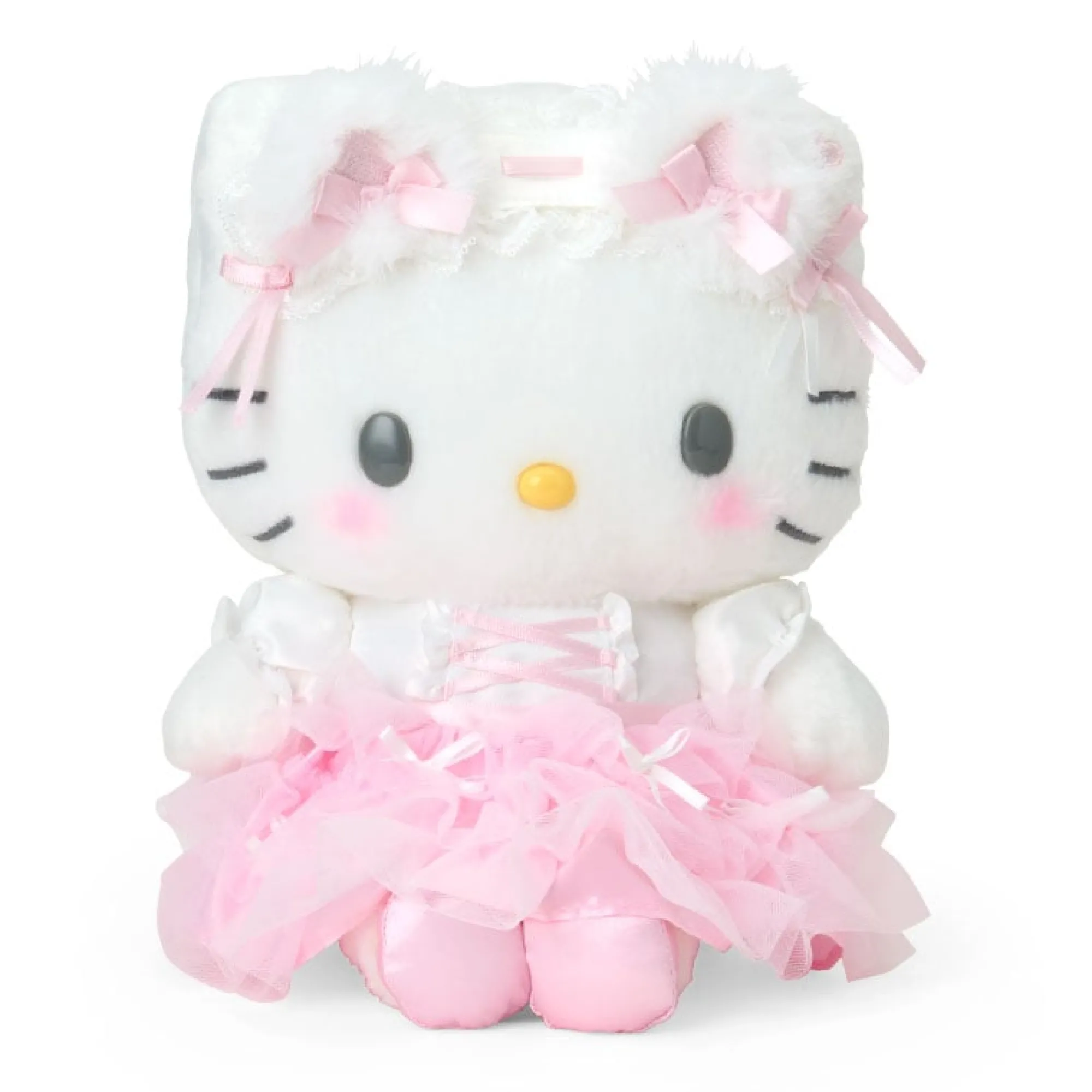 Japan Original Hello Kitty 8" Plush (Ballet Kitten Series)