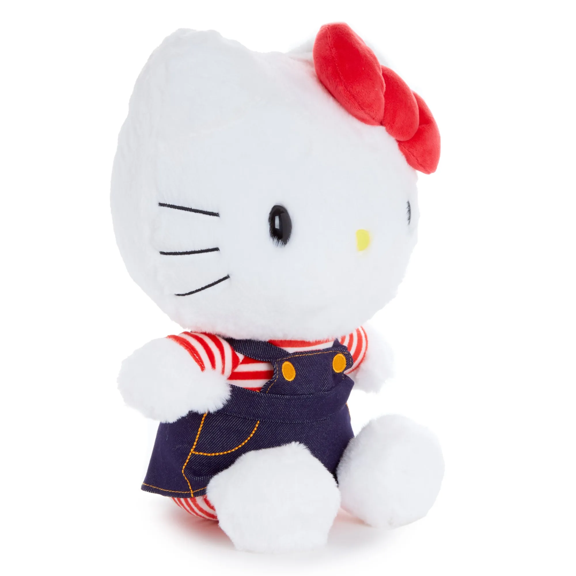 NAKAJIMA CORPORATION Hello Kitty 12" Plush (Denim Jumper)