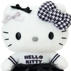 Japan Original Hello Kitty 8" Plush (Silver Houndstooth Series)