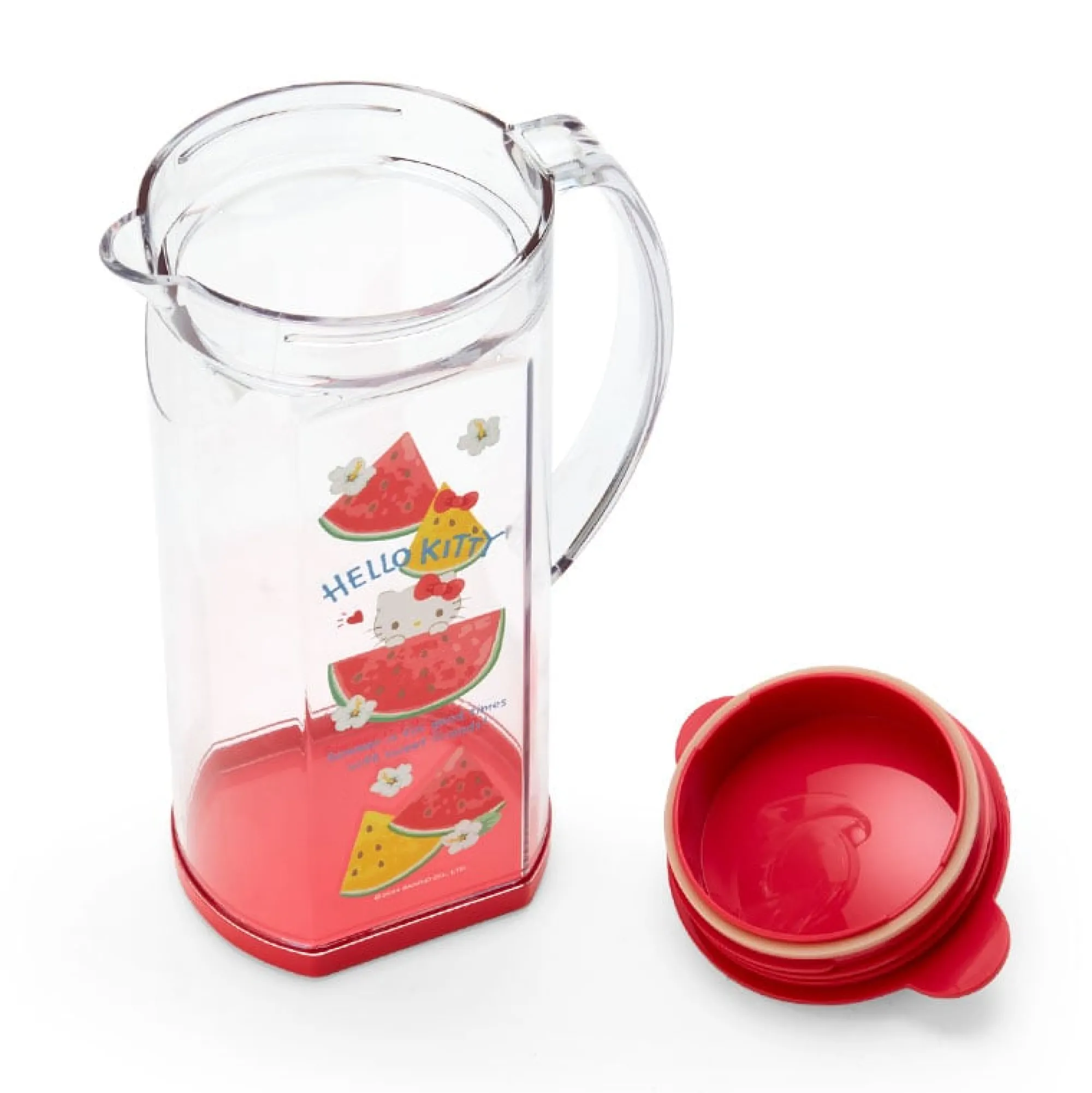 Japan Original Hello Kitty Acrylic Water Pitcher (Summer Weather)