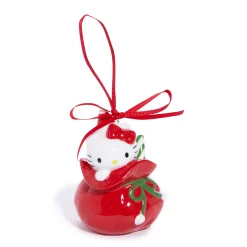 Blue Sky Clayworks Hello Kitty and Cinnamoroll 2-pc Holiday Ceramic Ornament Set