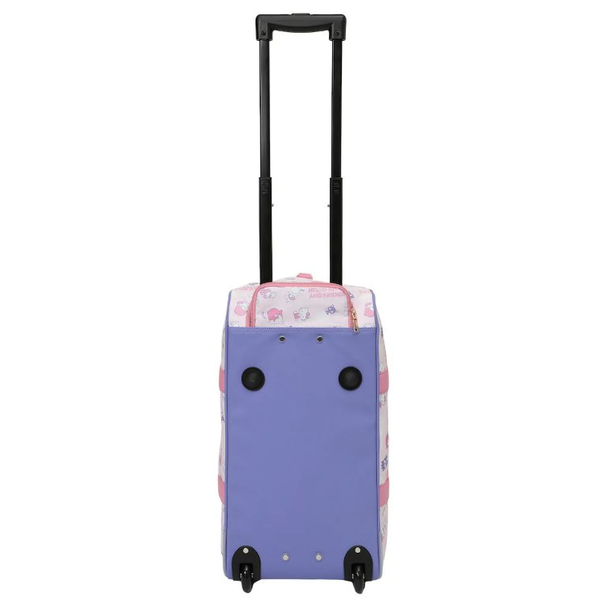 BIOWORLD Hello Kitty and Friends All-Over Print Rolling Duffle Bag