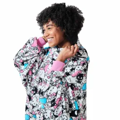 BIOWORLD Hello Kitty and Friends Big Bunch Lounge Hoodie