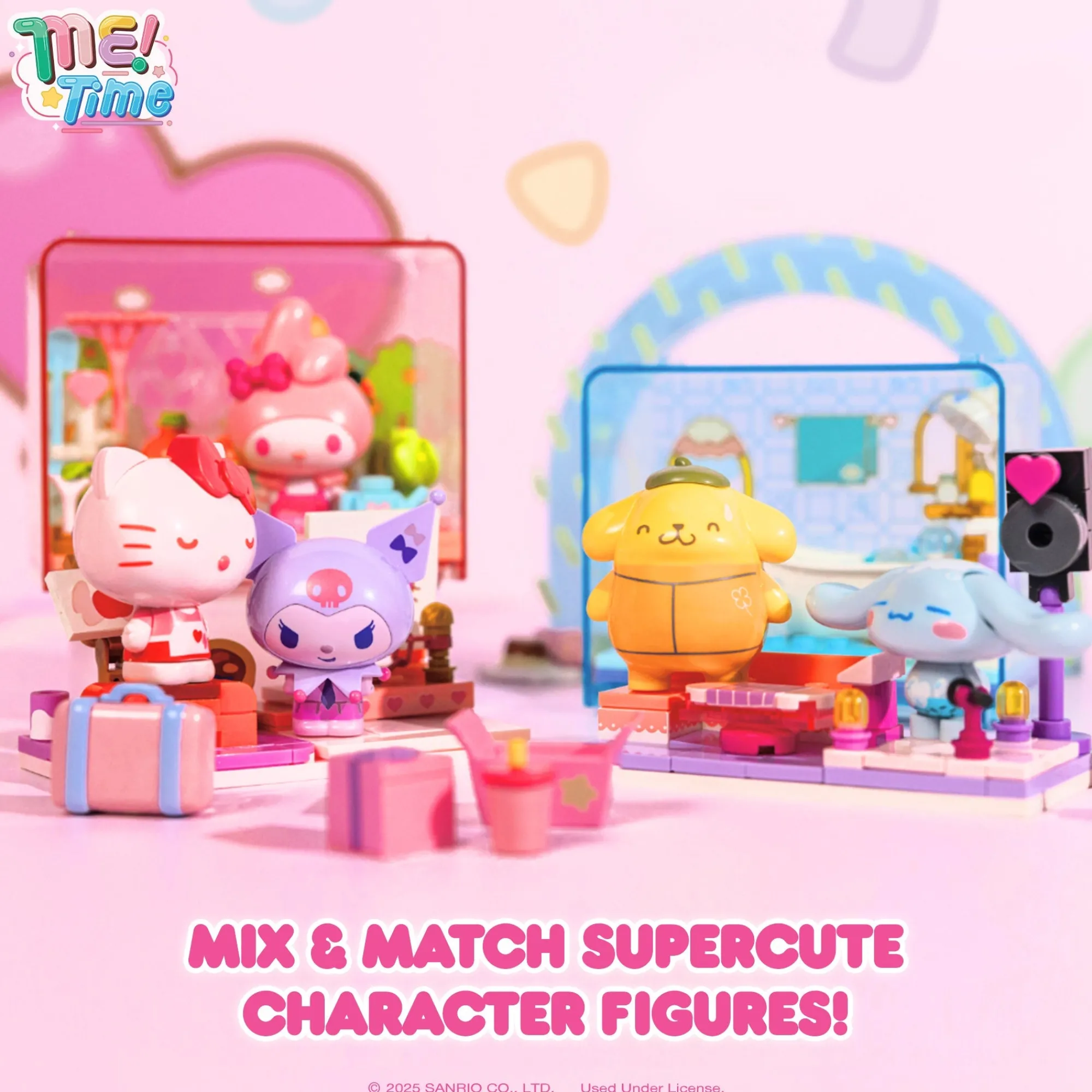 Hamee.com - Hamee US Hello Kitty and Friends Building Blocks Blind Box (Me Time)