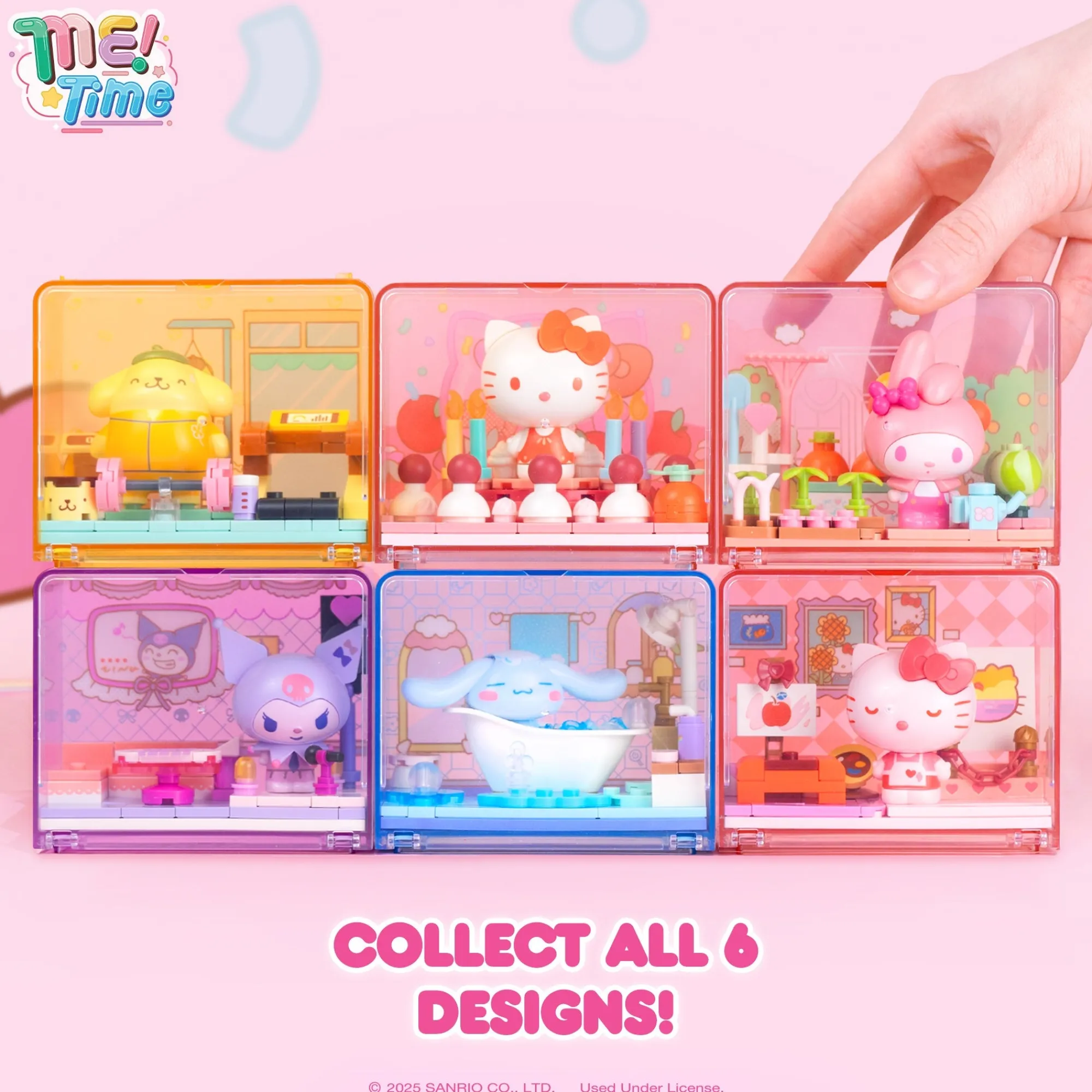 Hamee.com - Hamee US Hello Kitty and Friends Building Blocks Blind Box (Me Time)
