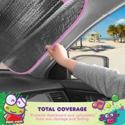 BDK AUTO Hello Kitty and Friends Car Sun Shade (Kawaii Fun)