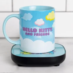 Uncanny Brands Wholesale Hello Kitty and Friends Coffee Mug & Warmer Set
