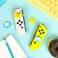 Hamee.com - Hamee US Hello Kitty and Friends Nintendo Switch Grip Caps (Cinnamoroll + Pompompurin)