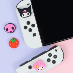 Hamee.com - Hamee US Hello Kitty and Friends Nintendo Switch Grip Caps (Kuromi + My Melody)