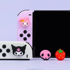 Hamee.com - Hamee US Hello Kitty and Friends Nintendo Switch Grip Caps (Kuromi + My Melody)