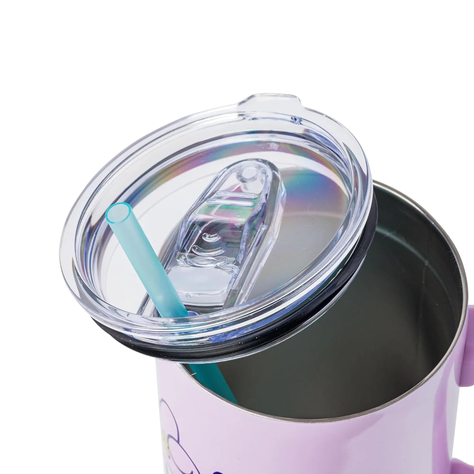Silver Buffalo Hello Kitty and Friends 40oz Stainless Steel Travel Tumbler (Rainbow)