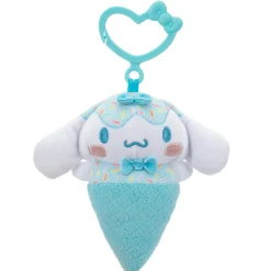 Jazwares Hello Kitty and Friends 4-pc Ice Cream Plush Mascot Keychain Set