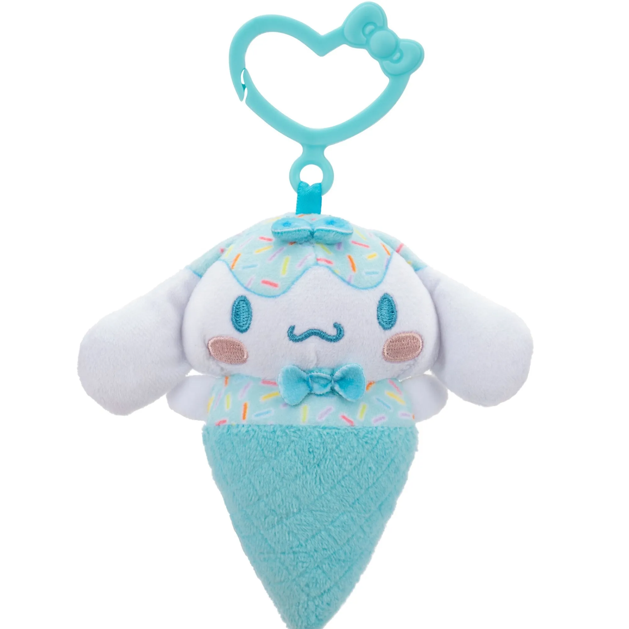 Jazwares Hello Kitty and Friends 4-pc Ice Cream Plush Mascot Keychain Set