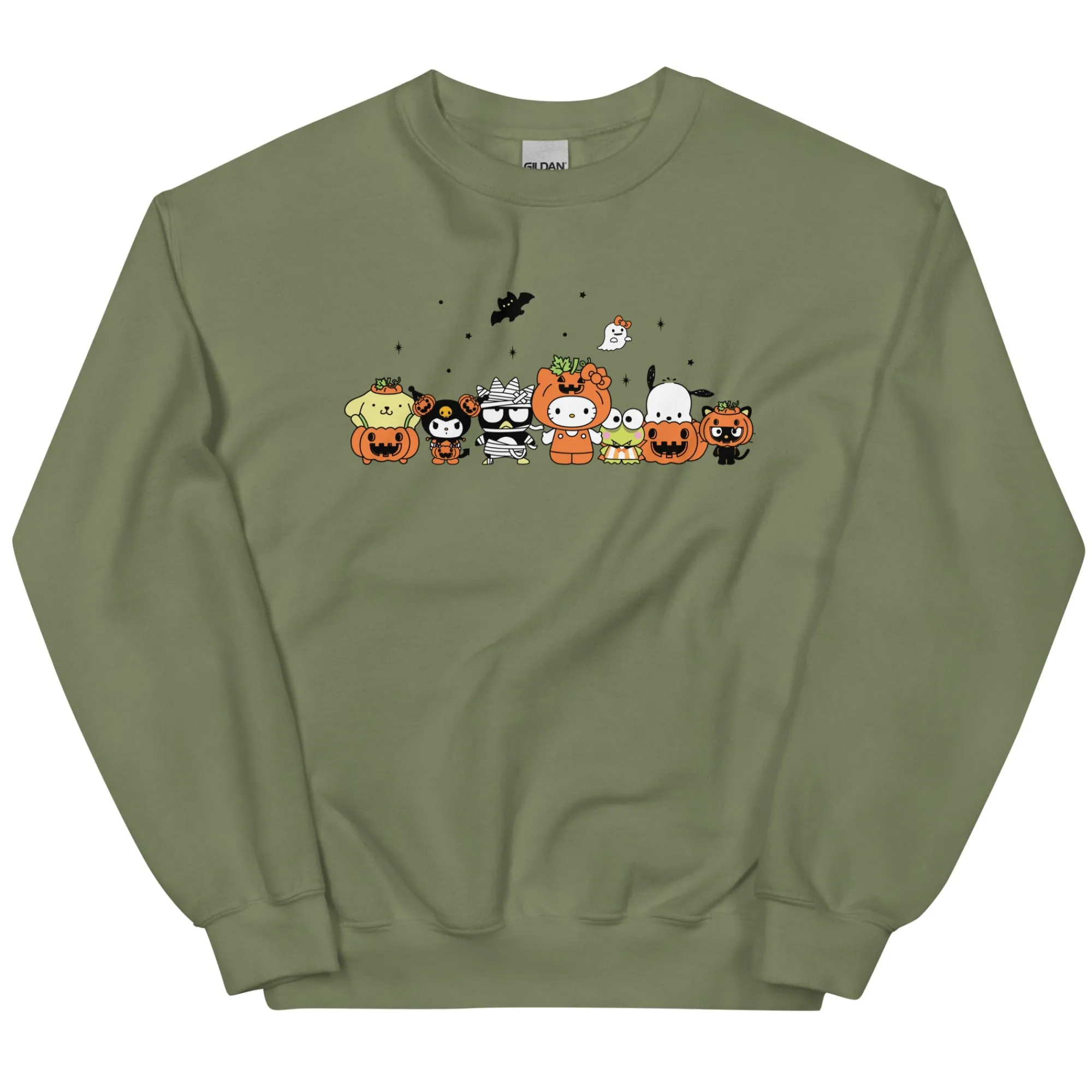 Printful Hello Kitty and Friends Pumpkin Costumes Classic Crewneck