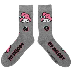 BIOWORLD Hello Kitty and Friends 4-Pc Crew Sock Set