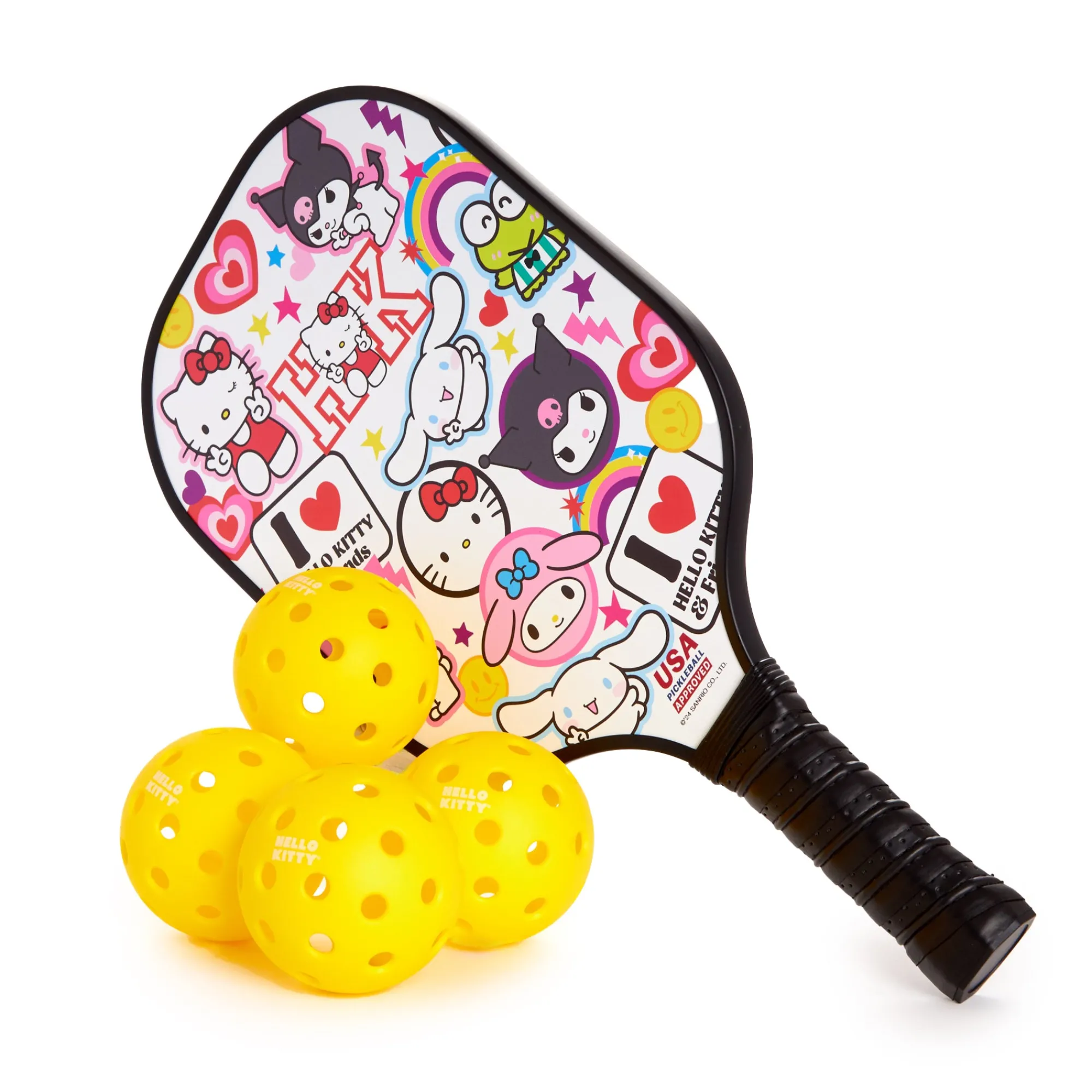 HUNET Hello Kitty and Friends Pickleball Set